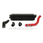 Mishimoto 2017+ Honda Civic Type R Intercooler Kit - Black Intercooler Red Pipes - Image 2
